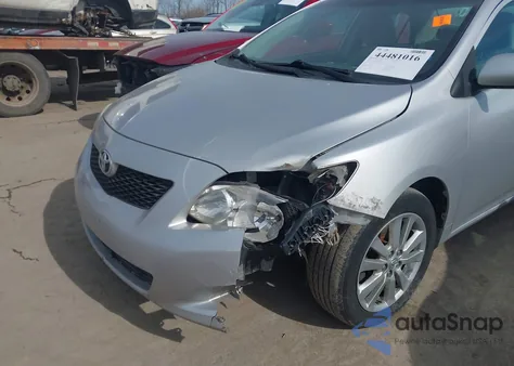 2010 Toyota Corolla Le z USA, uszkodzony, nr VIN 2T1BU4EE0AC288022